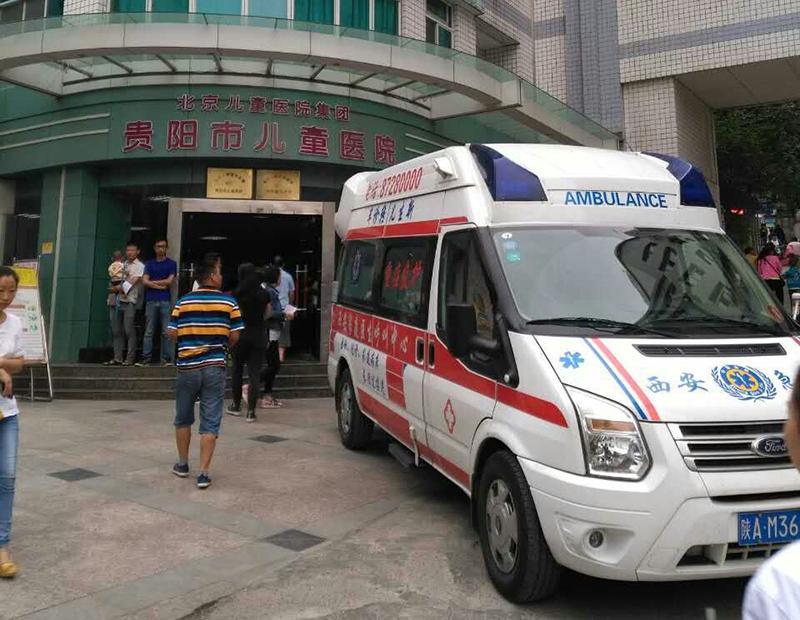 合水县救护车转院